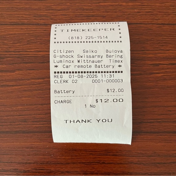 Movado Vintage Watch Esperanza Model 90’s Black Dial Gold Tone Stainless Steel - Picture 11 of 12